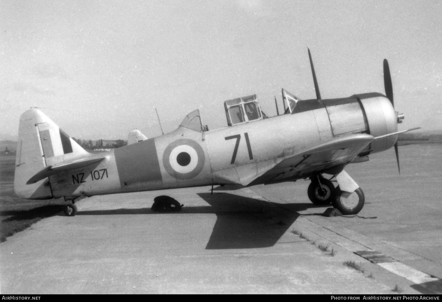 Aircraft Photo of NZ1071 | North American AT-6D Harvard III | New Zealand - Air Force | AirHistory.net #417931