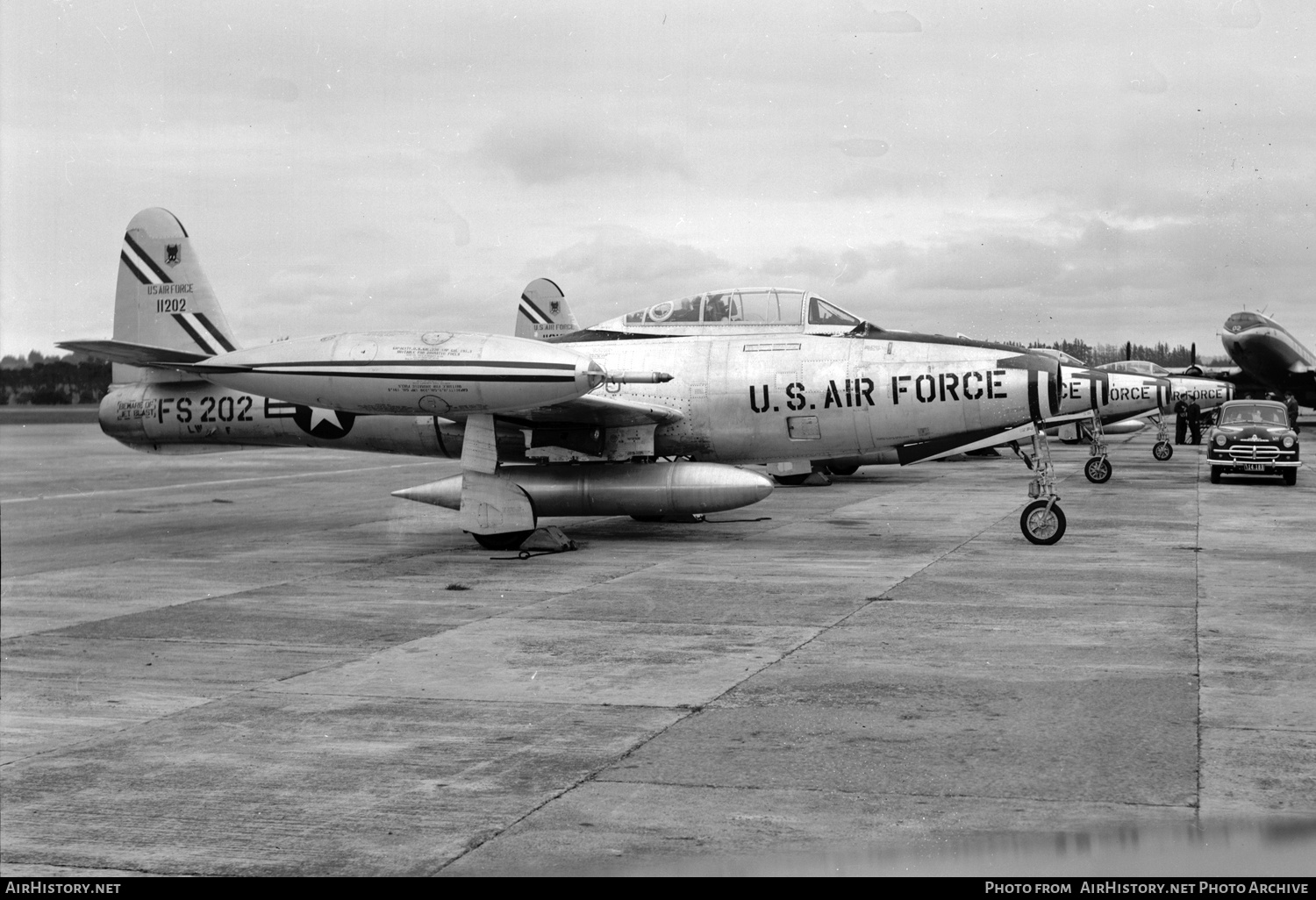 Aircraft Photo of 51-1202 / 11202 | Republic F-84G Thunderjet | USA - Air Force | AirHistory.net #417932
