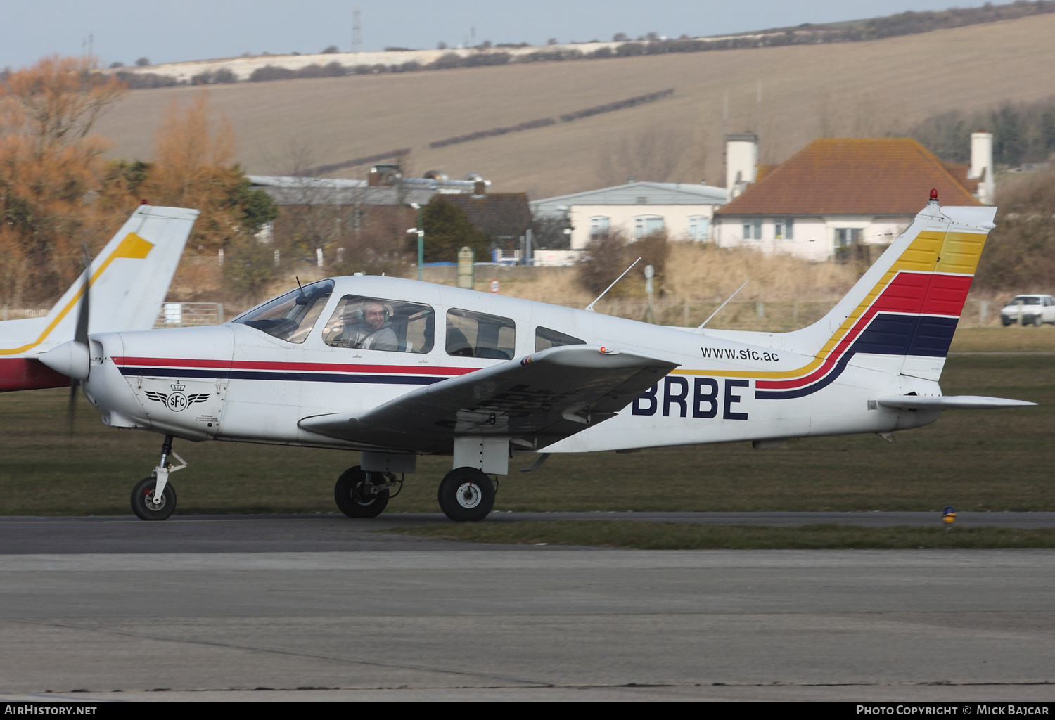 Aircraft Photo of G-BRBE | Piper PA-28-161 Warrior II | SFC - Sussex Flying Club | AirHistory.net #417943