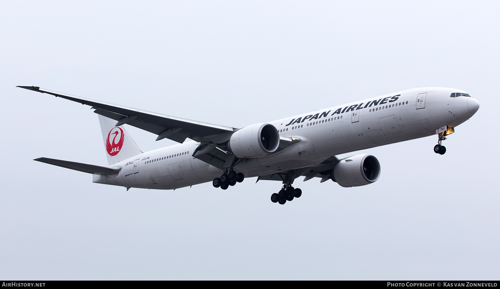Aircraft Photo of JA741J | Boeing 777-346/ER | Japan Airlines - JAL | AirHistory.net #417947