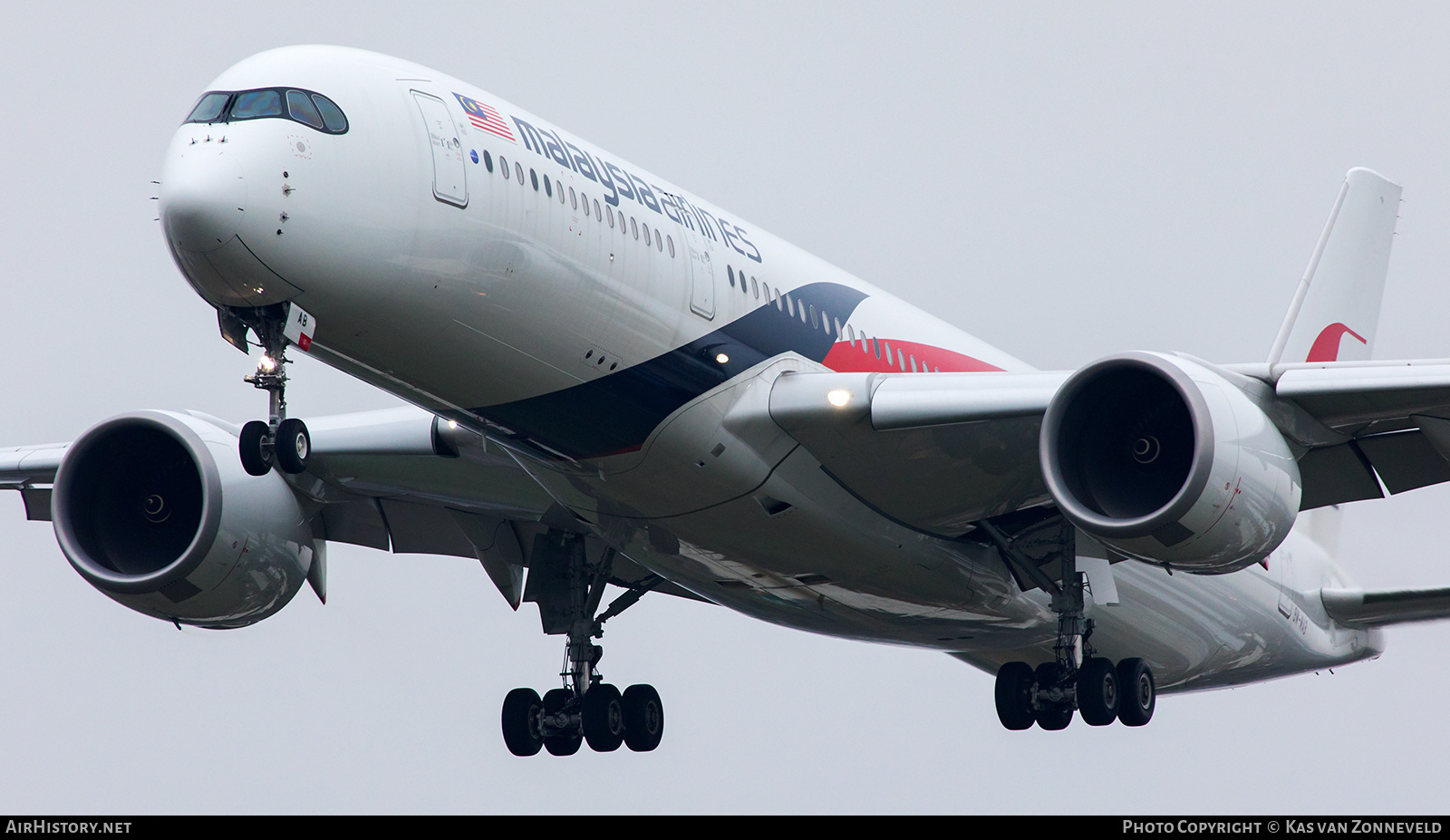 Aircraft Photo of 9M-MAB | Airbus A350-941 | Malaysia Airlines | AirHistory.net #417948