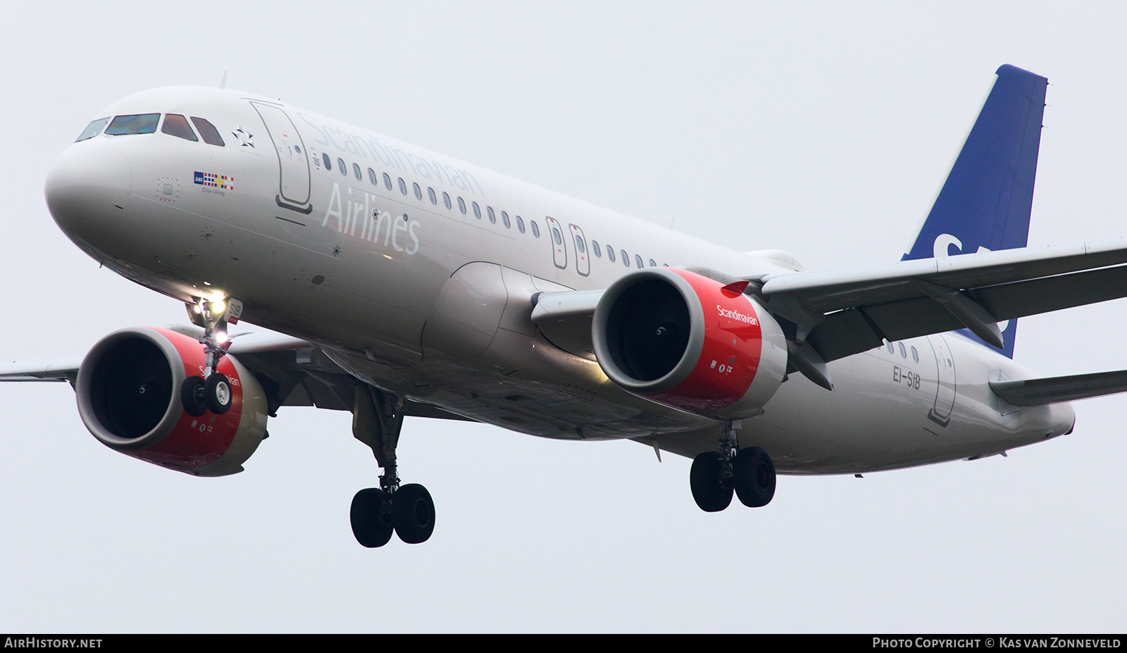 Aircraft Photo of EI-SIB | Airbus A320-251N | Scandinavian Airlines - SAS | AirHistory.net #417953