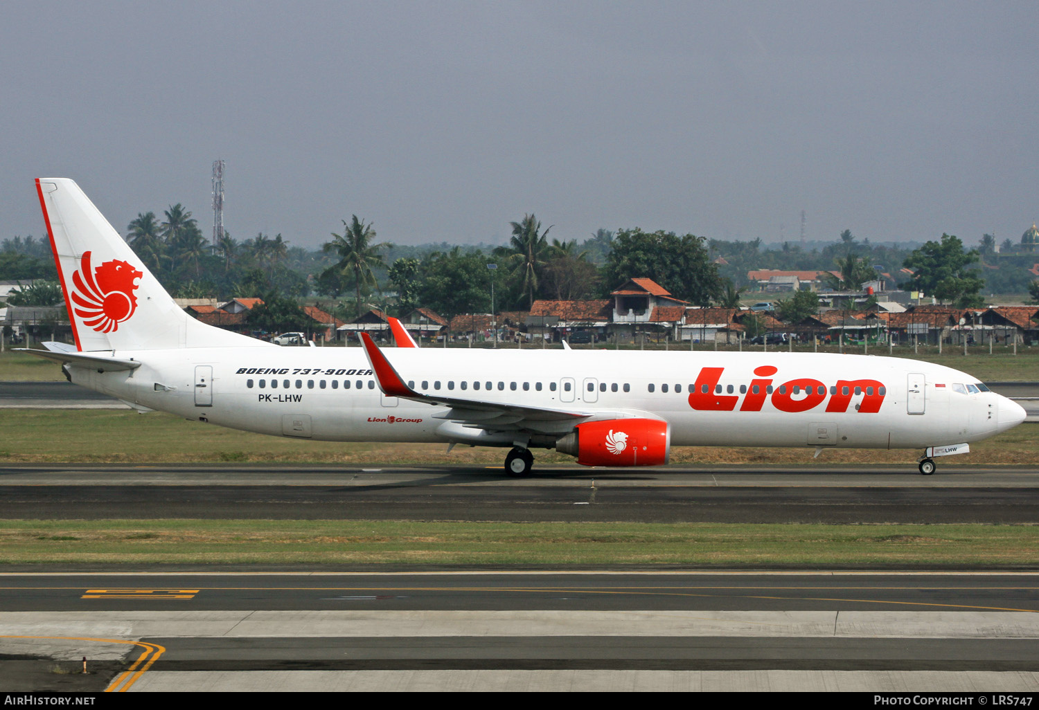 Aircraft Photo of PK-LHW | Boeing 737-9GP/ER | Lion Air | AirHistory.net #417965