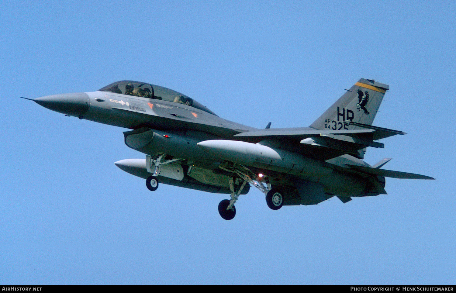 Aircraft Photo of 84-1325 / AF84-325 | General Dynamics F-16D Fighting Falcon | USA - Air Force | AirHistory.net #417994