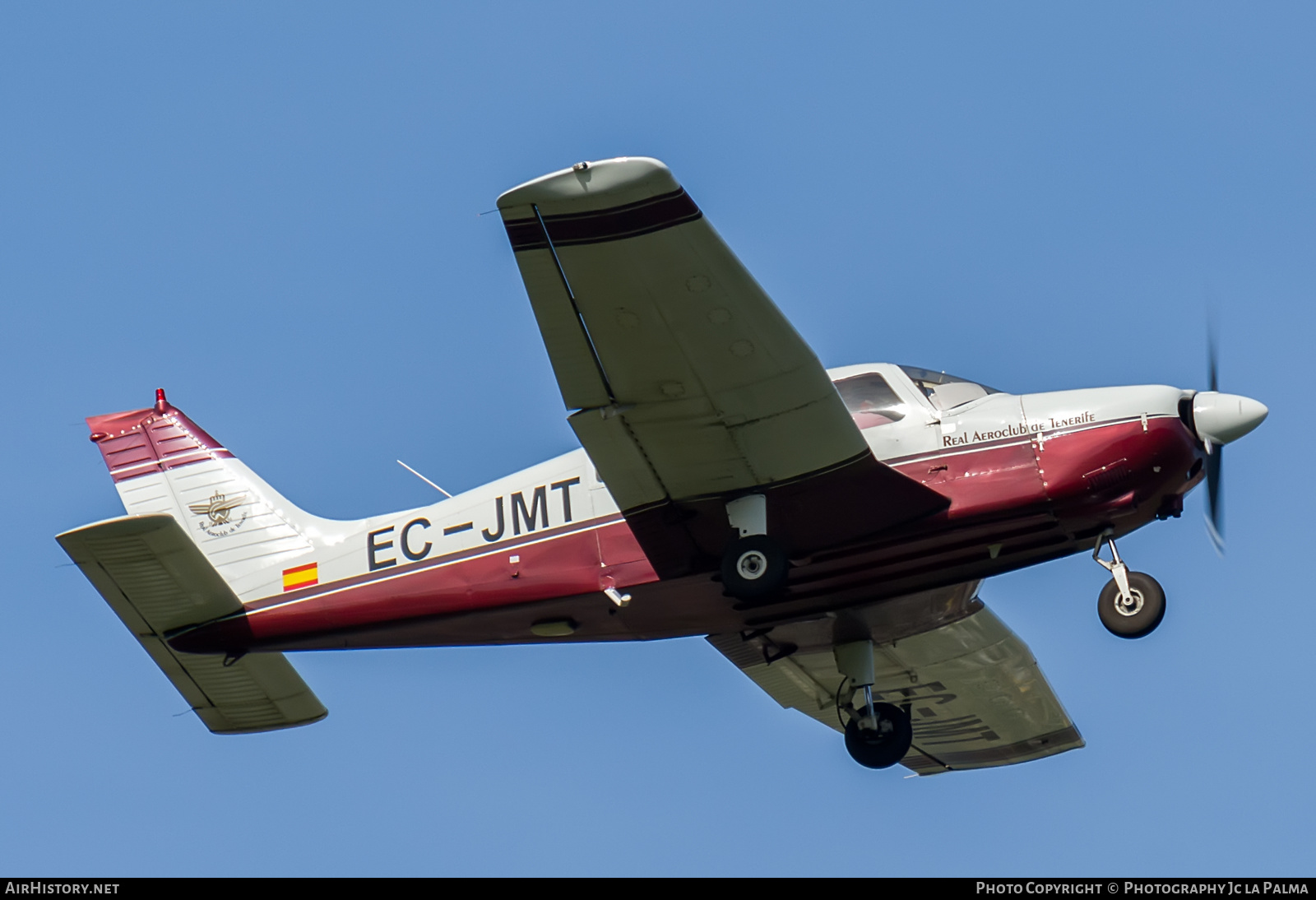 Aircraft Photo of EC-JMT | Piper PA-28-181 Cherokee Archer II | Real Aeroclub de Tenerife | AirHistory.net #417996