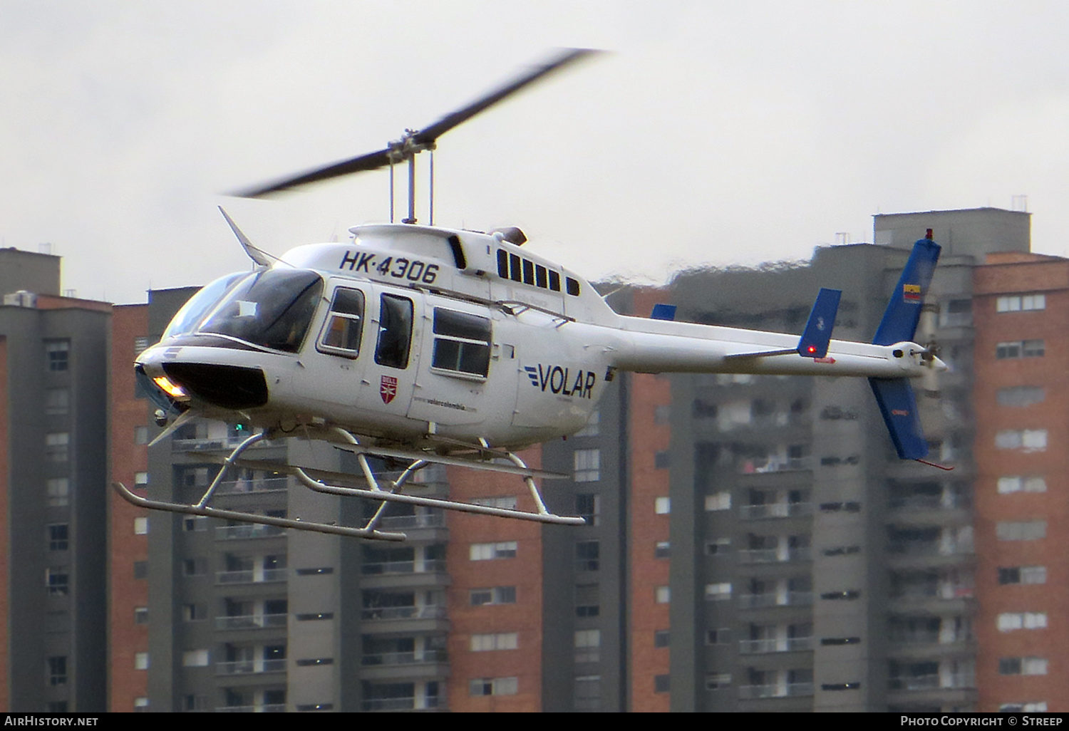 Aircraft Photo of HK-4306 | Bell 206L-3 LongRanger III | Volar Colombia | AirHistory.net #418016