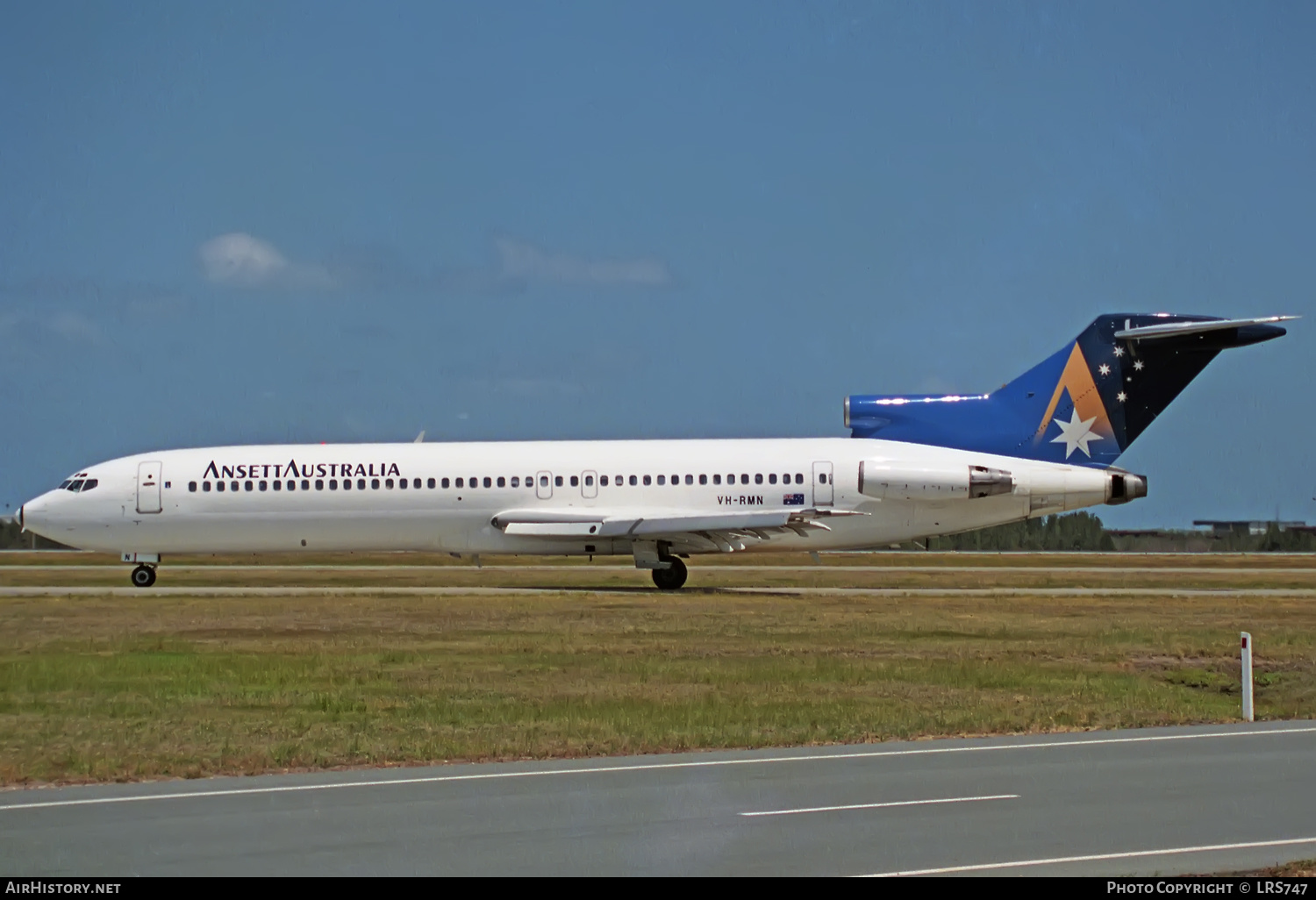 Aircraft Photo of VH-RMN | Boeing 727-277/Adv | Ansett Australia | AirHistory.net #418034