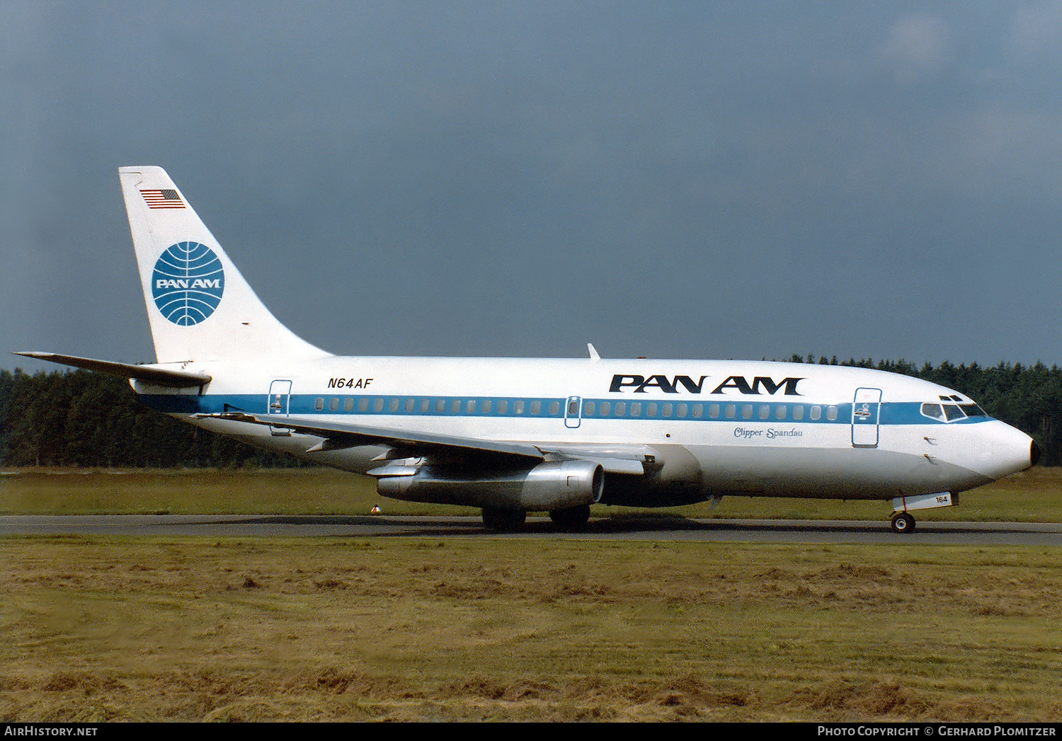 Aircraft Photo of N64AF | Boeing 737-222 | Pan American World Airways - Pan Am | AirHistory.net #418041