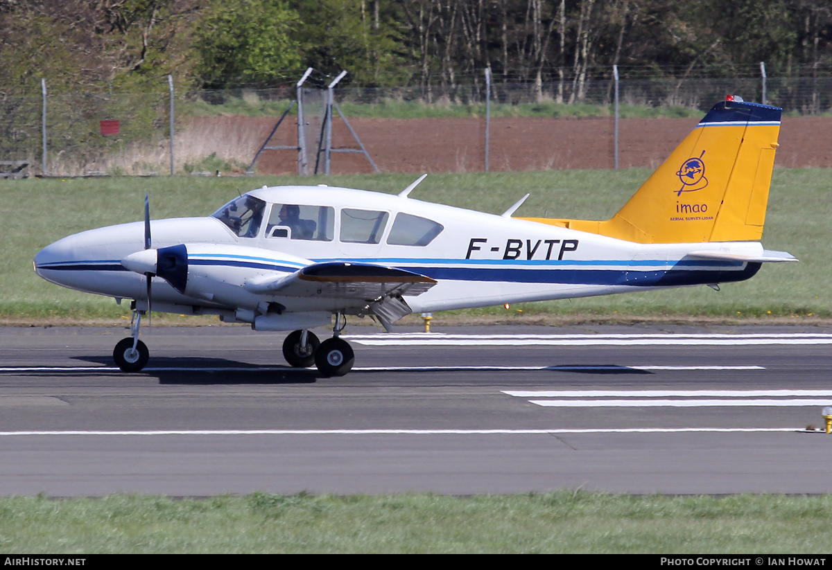 Aircraft Photo of F-BVTP | Piper PA-23-250 Aztec C | IMAO Aerial Survey-Lidar | AirHistory.net #418046