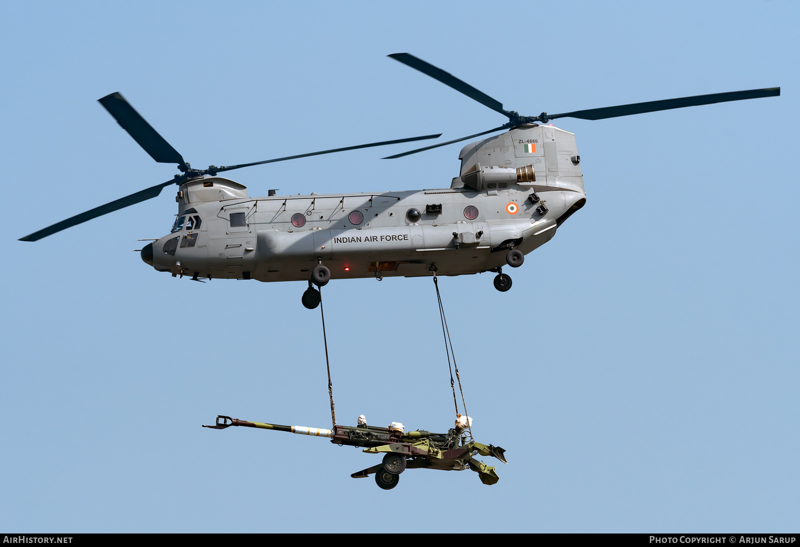 Aircraft Photo of ZL4666 | Boeing CH-47F(I) Chinook | India - Air Force | AirHistory.net #418049