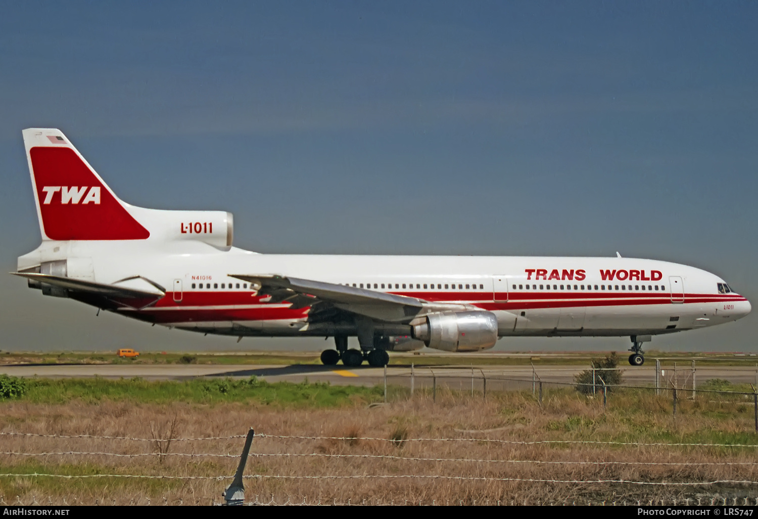 Aircraft Photo of N41016 | Lockheed L-1011-385-1 TriStar 1 | Trans World Airlines - TWA | AirHistory.net #418057