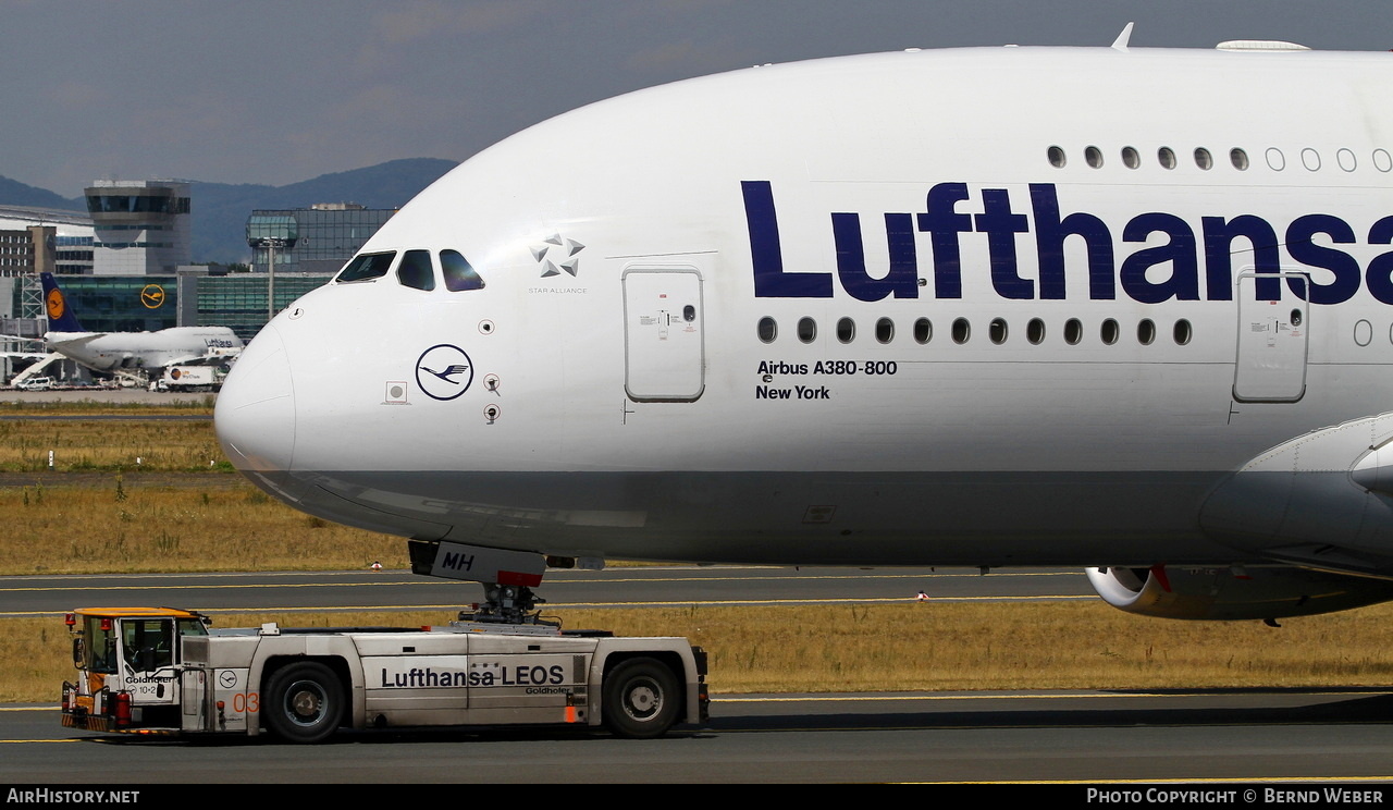 Aircraft Photo of D-AIMH | Airbus A380-841 | Lufthansa | AirHistory.net #418060
