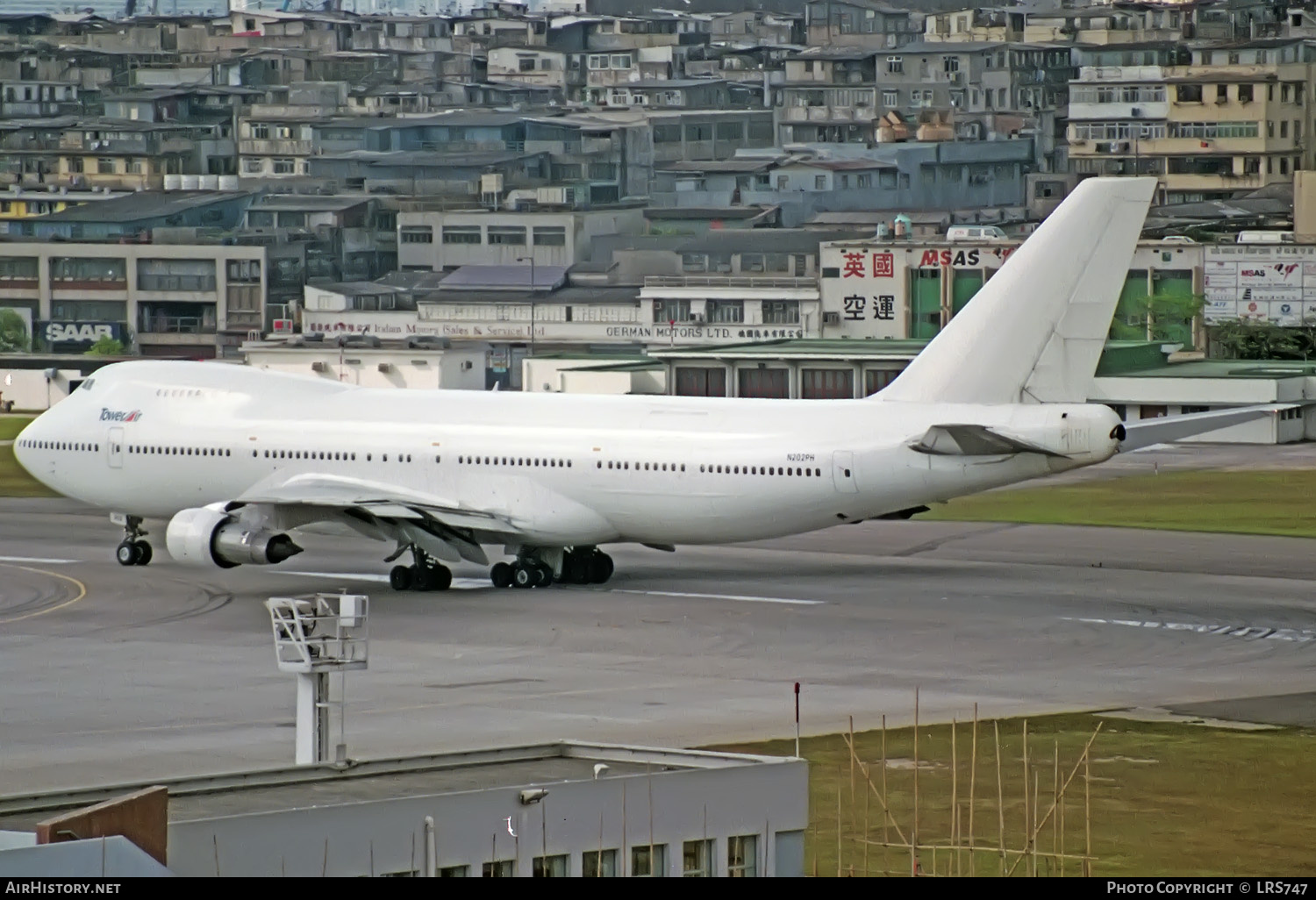 Aircraft Photo of N202PH | Boeing 747-212B(SF) | Tower Air | AirHistory.net #418087