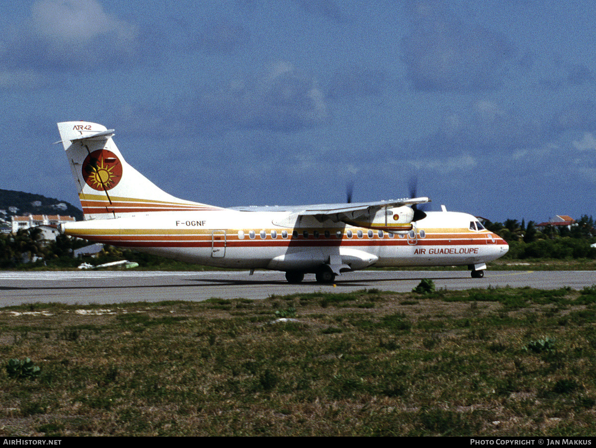 Aircraft Photo of F-OGNF | ATR ATR-42-300 | Air Guadeloupe | AirHistory.net #418107