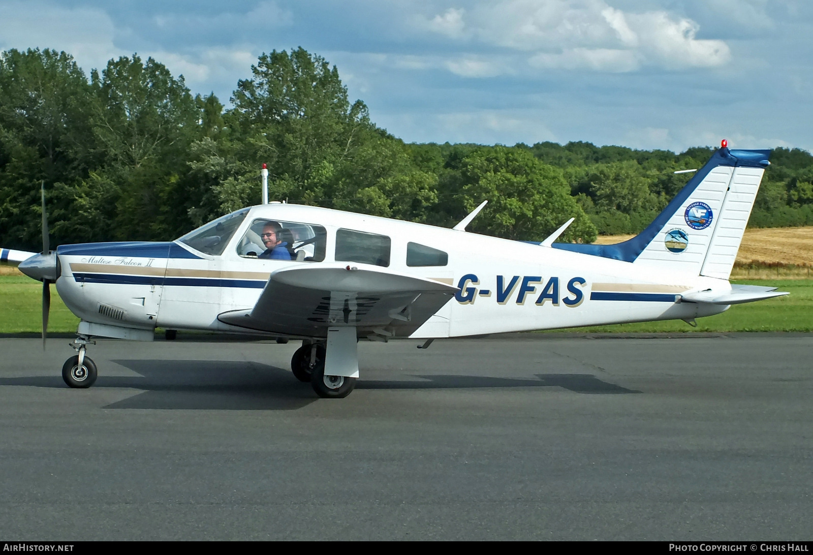 Aircraft Photo of G-VFAS | Piper PA-28R-200 Cherokee Arrow | AirHistory.net #418114