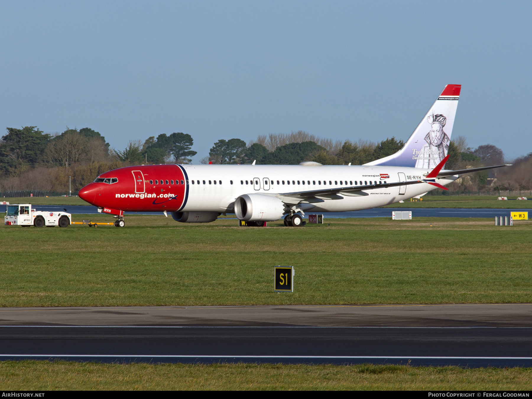 Aircraft Photo of SE-RYH | Boeing 737-8 Max 8 | Norwegian | AirHistory.net #418136