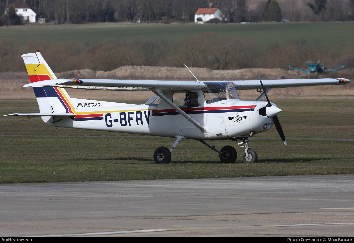 Aircraft Photo of G-BFRV | Reims FA152 Aerobat | SFC - Sussex Flying Club | AirHistory.net #418139