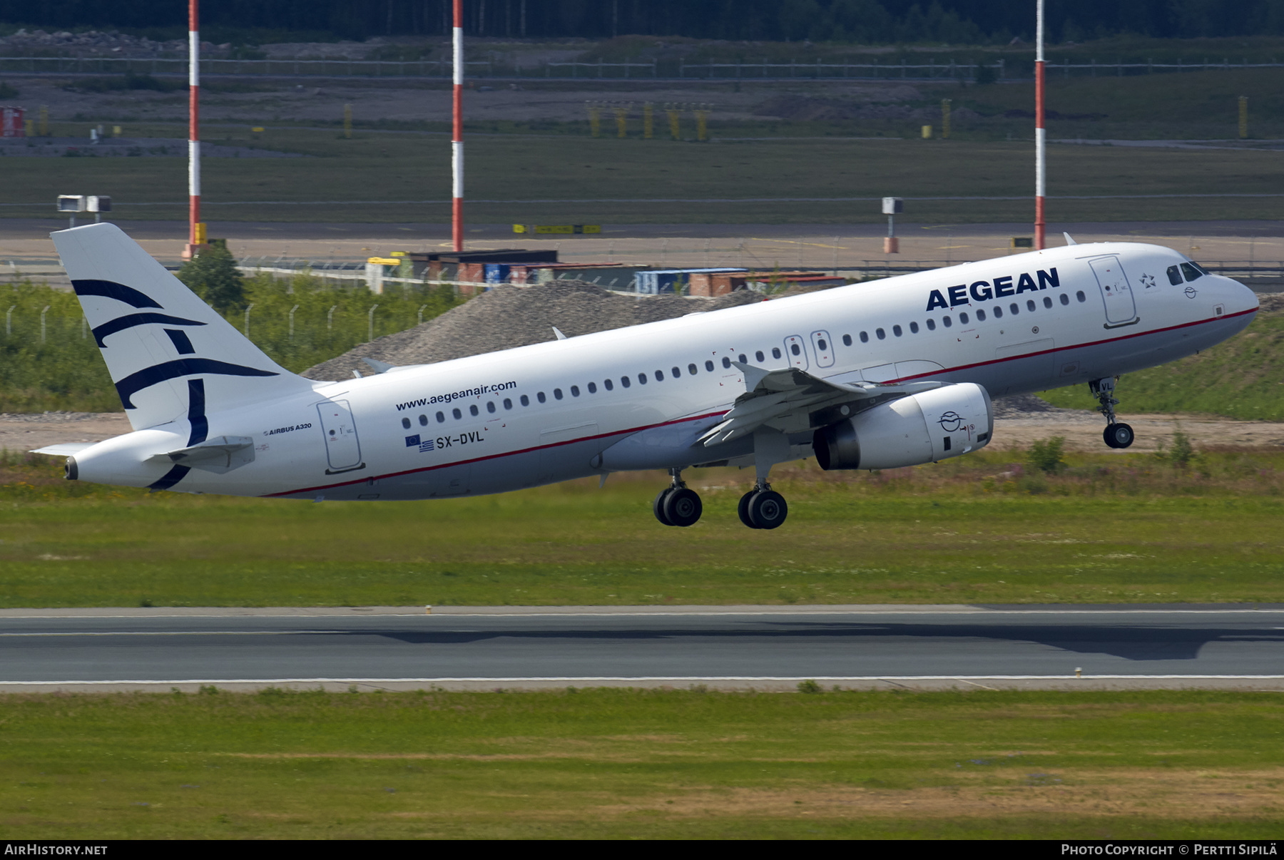 Aircraft Photo of SX-DVL | Airbus A320-232 | Aegean Airlines | AirHistory.net #418155