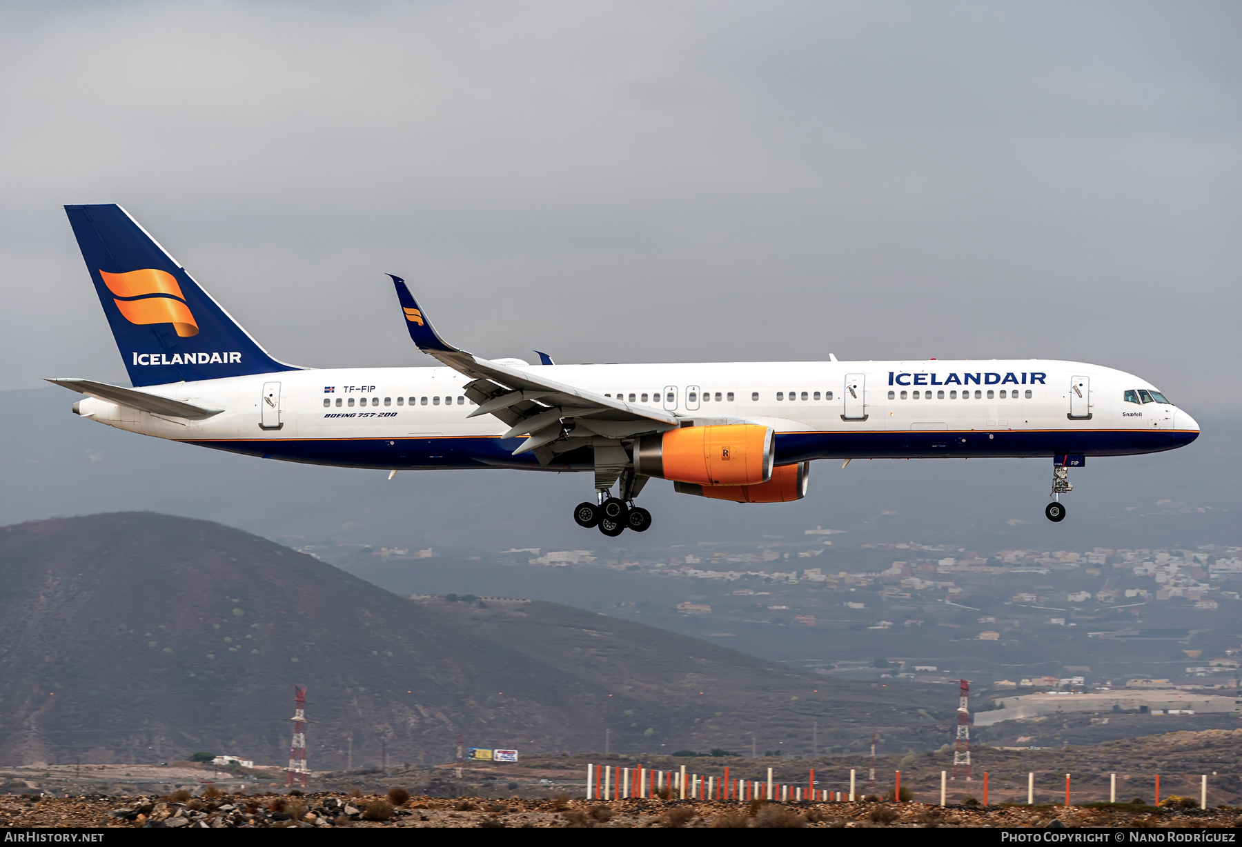 Aircraft Photo of TF-FIP | Boeing 757-208 | Icelandair | AirHistory.net #418177