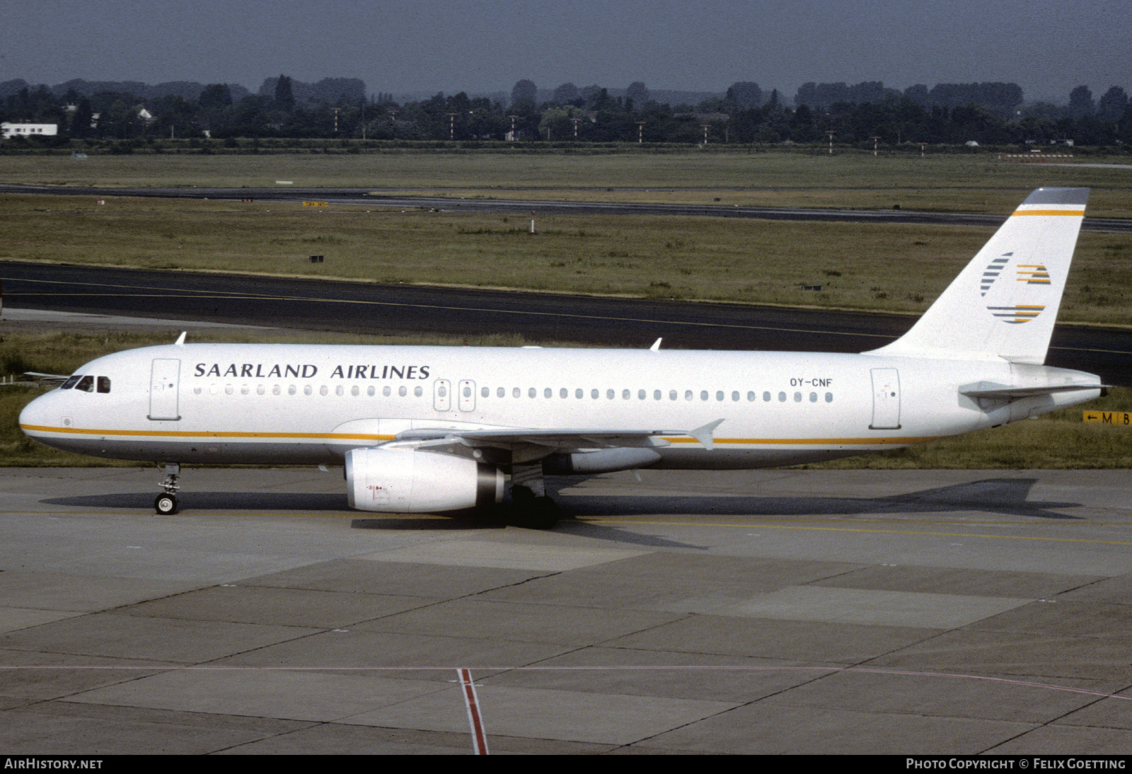 Aircraft Photo of OY-CNF | Airbus A320-231 | Saarland Airlines | AirHistory.net #418194