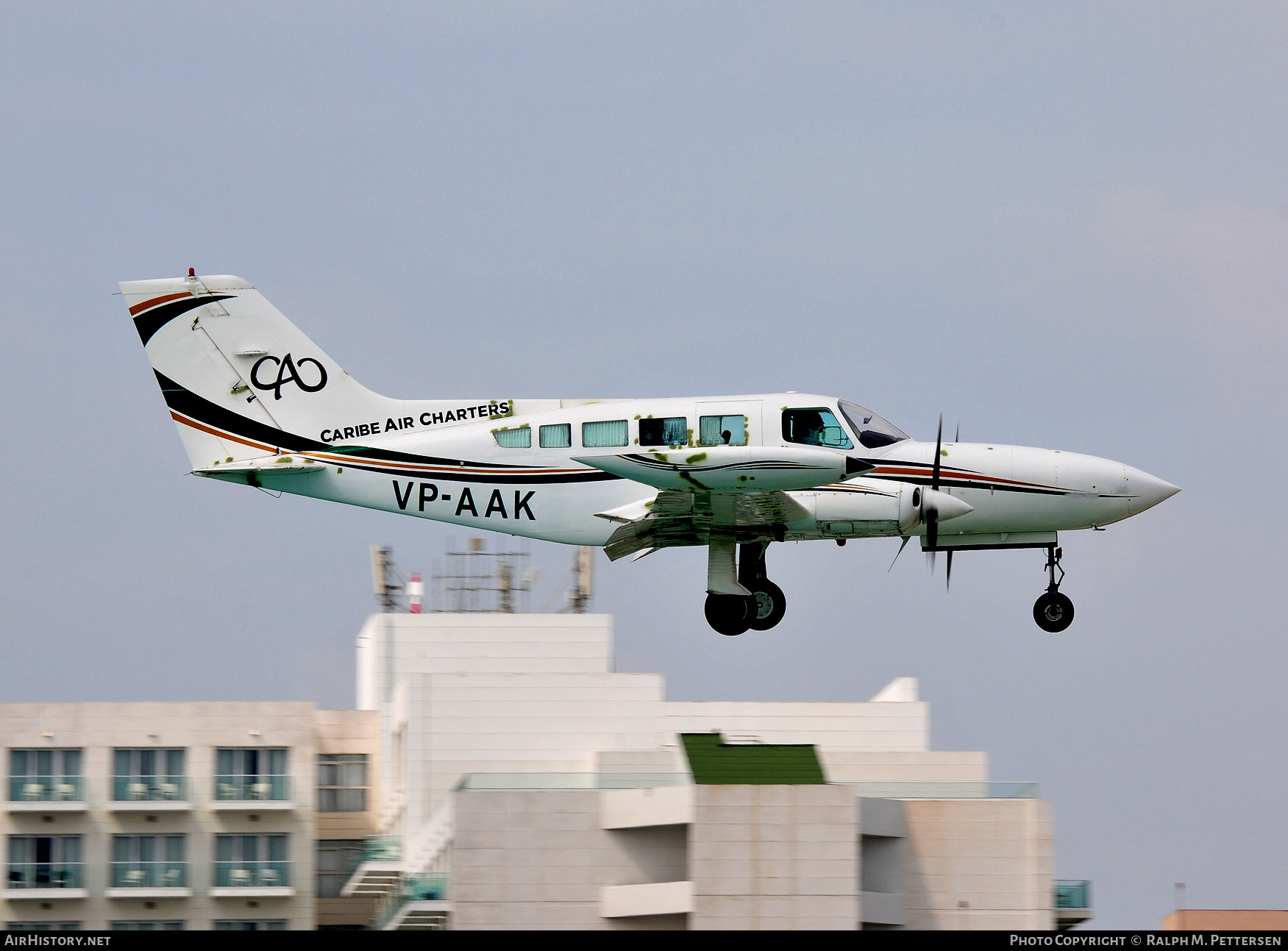 Aircraft Photo of VP-AAK | Cessna 402B | Caribe Air Charters - CAC | AirHistory.net #418197