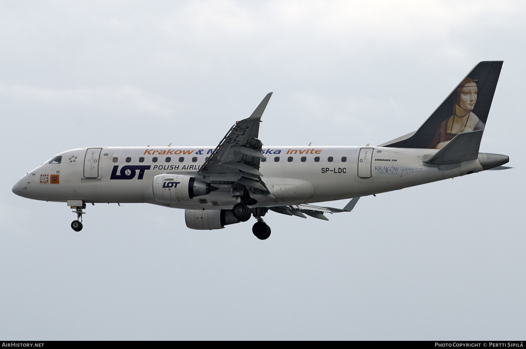 Aircraft Photo of SP-LDC | Embraer 170STD (ERJ-170-100STD) | LOT Polish Airlines - Polskie Linie Lotnicze | AirHistory.net #418199