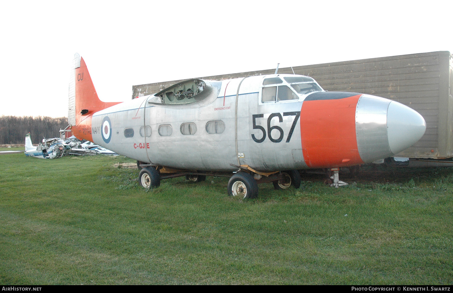 Aircraft Photo of C-GJIE | Percival P.57 Sea Prince C.1 | UK - Navy | AirHistory.net #418200