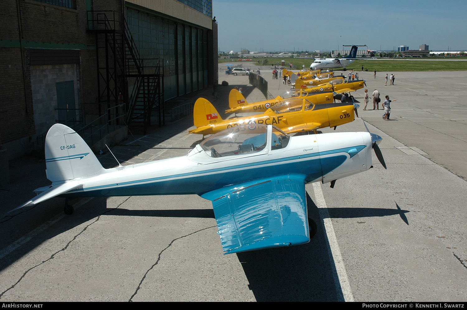 Aircraft Photo of CF-JAG | De Havilland Canada DHC-1B-2-S5 Chipmunk Mk2 | AirHistory.net #418207