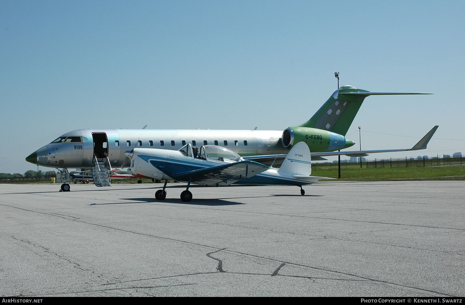 Aircraft Photo of CF-JAG | De Havilland Canada DHC-1B-2-S5 Chipmunk Mk2 | AirHistory.net #418208