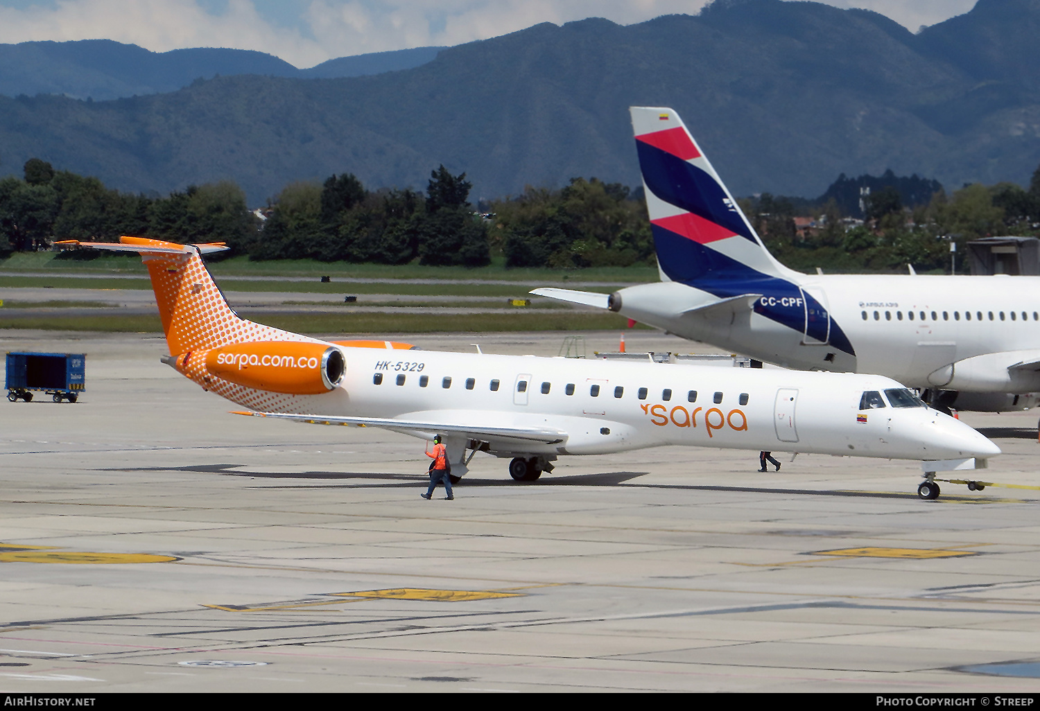 Aircraft Photo of HK-5329 | Embraer ERJ-145LR (EMB-145LR) | SARPA - Servicios Aéreos Panamericanos | AirHistory.net #418225