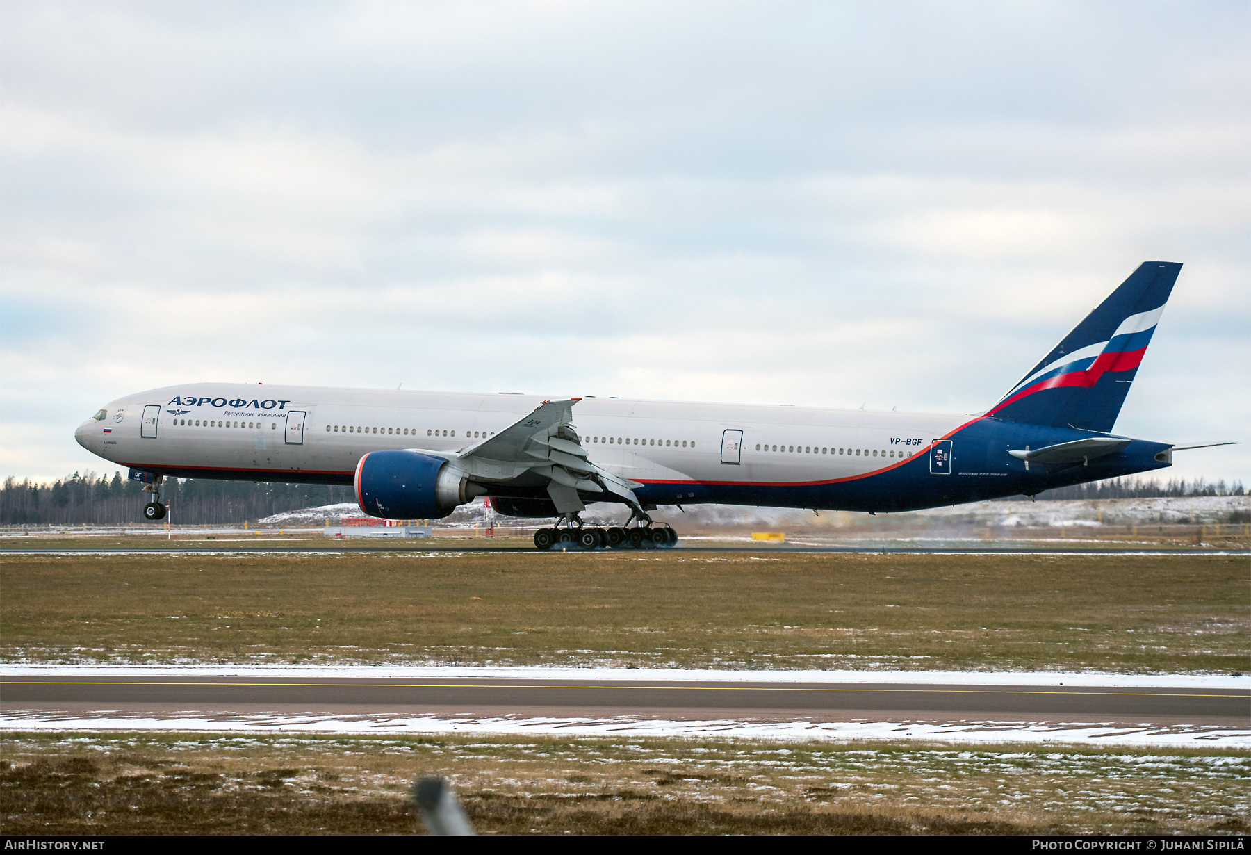 Aircraft Photo of VP-BGF | Boeing 777-3M0/ER | Aeroflot - Russian Airlines | AirHistory.net #418227