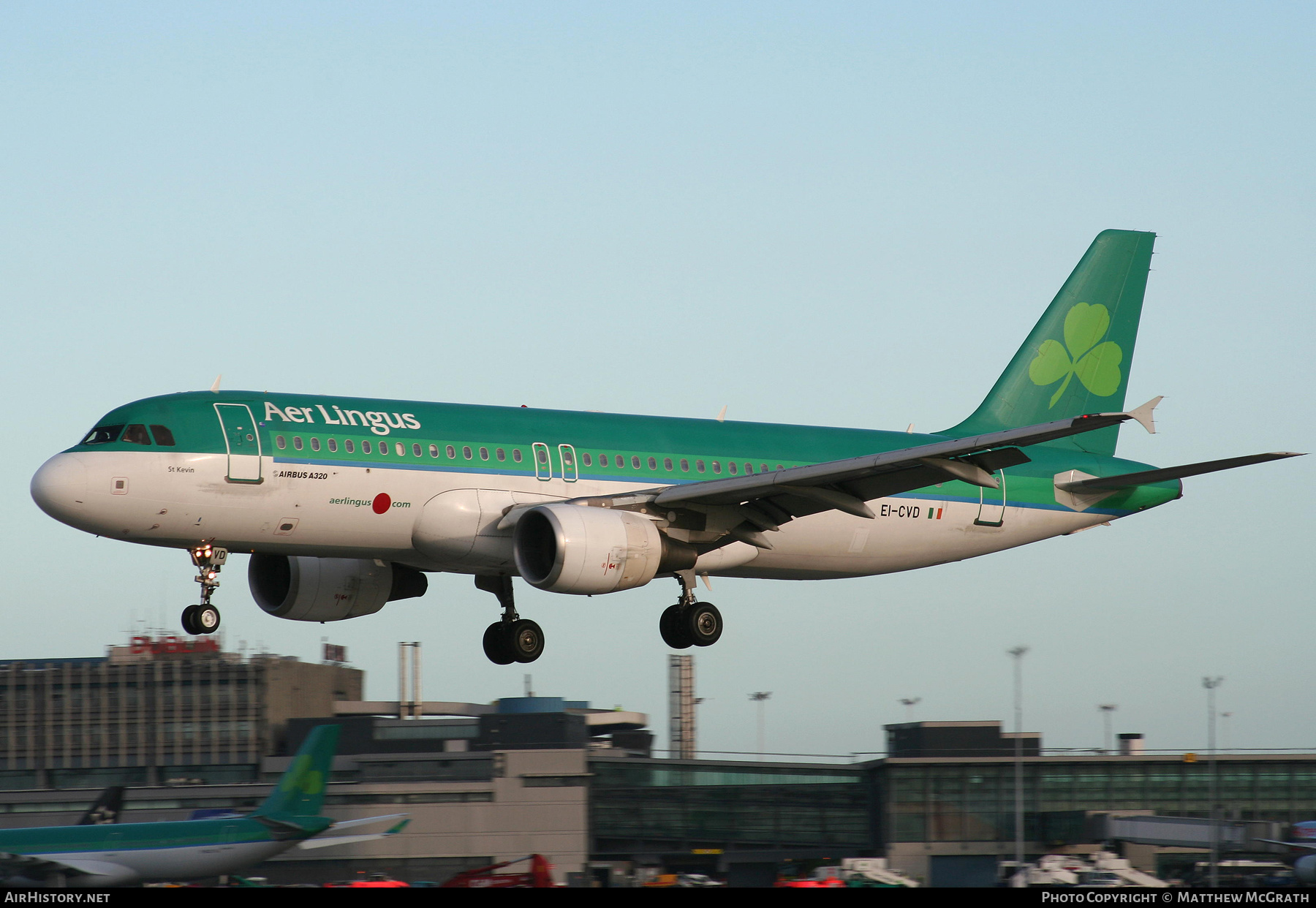 Aircraft Photo of EI-CVD | Airbus A320-214 | Aer Lingus | AirHistory.net #418228