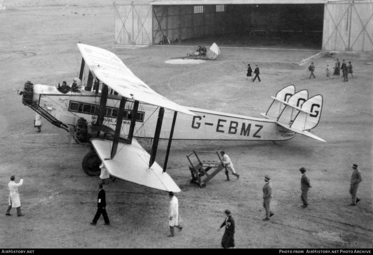 Aircraft Photo of G-EBMZ | De Havilland D.H. 66 Hercules | Imperial Airways | AirHistory.net #418256