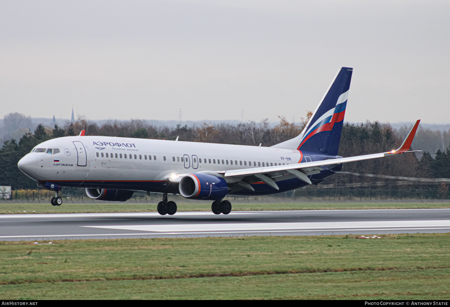 Aircraft Photo of VP-BMI | Boeing 737-8LJ | Aeroflot - Russian Airlines | AirHistory.net #418264