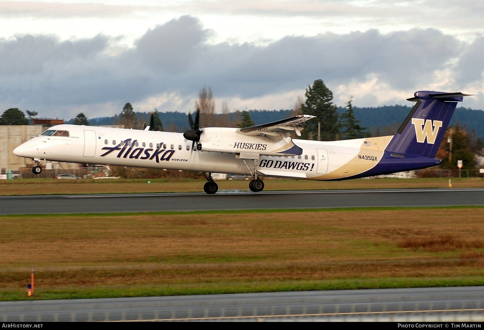 Aircraft Photo of N435QX | Bombardier DHC-8-402 Dash 8 | Alaska Airlines | AirHistory.net #418267