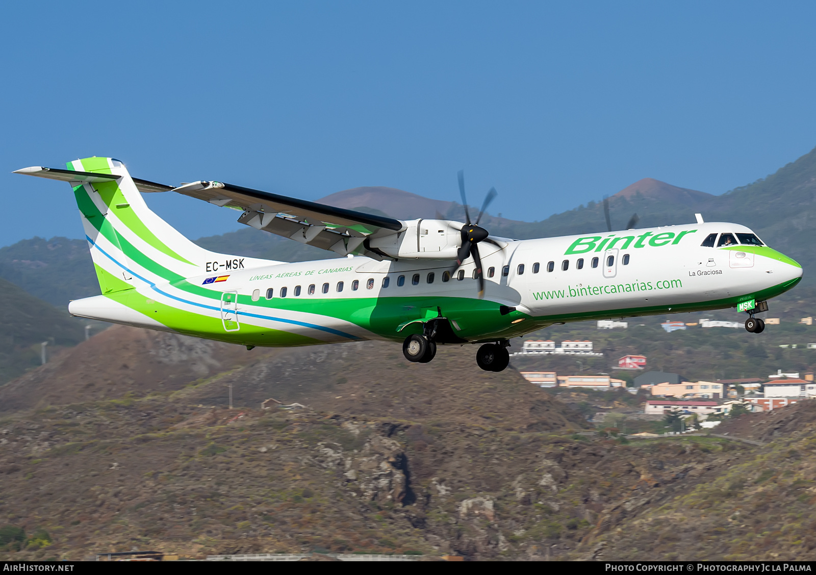 Aircraft Photo of EC-MSK | ATR ATR-72-600 (ATR-72-212A) | Binter Canarias | AirHistory.net #418316