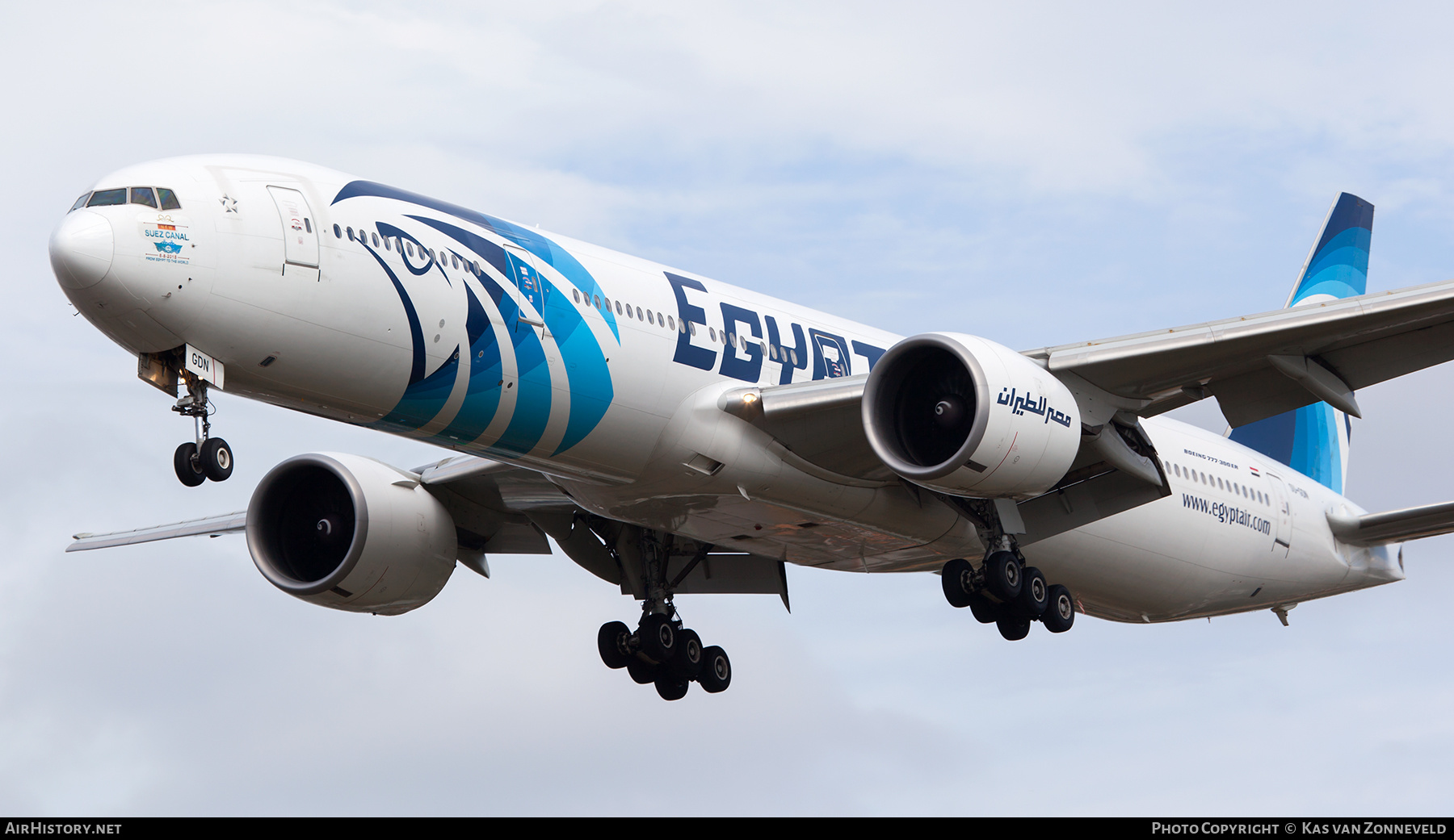 Aircraft Photo of SU-GDN | Boeing 777-36N/ER | EgyptAir | AirHistory.net #418320