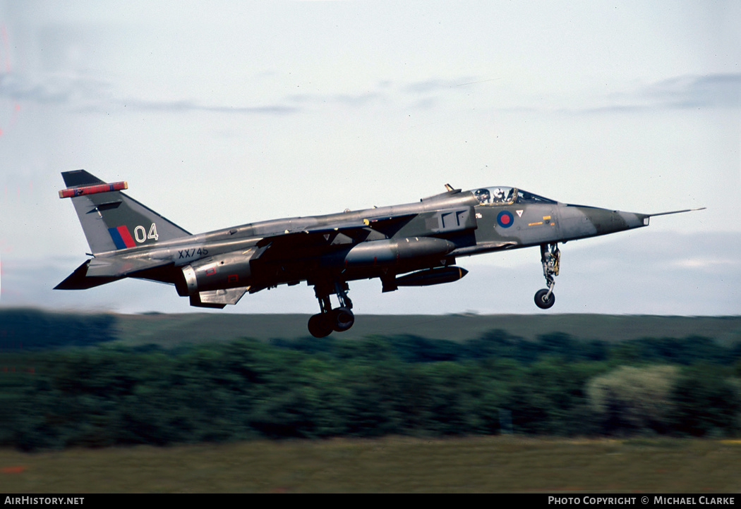 Aircraft Photo of XX745 | Sepecat Jaguar GR1A | UK - Air Force | AirHistory.net #418340