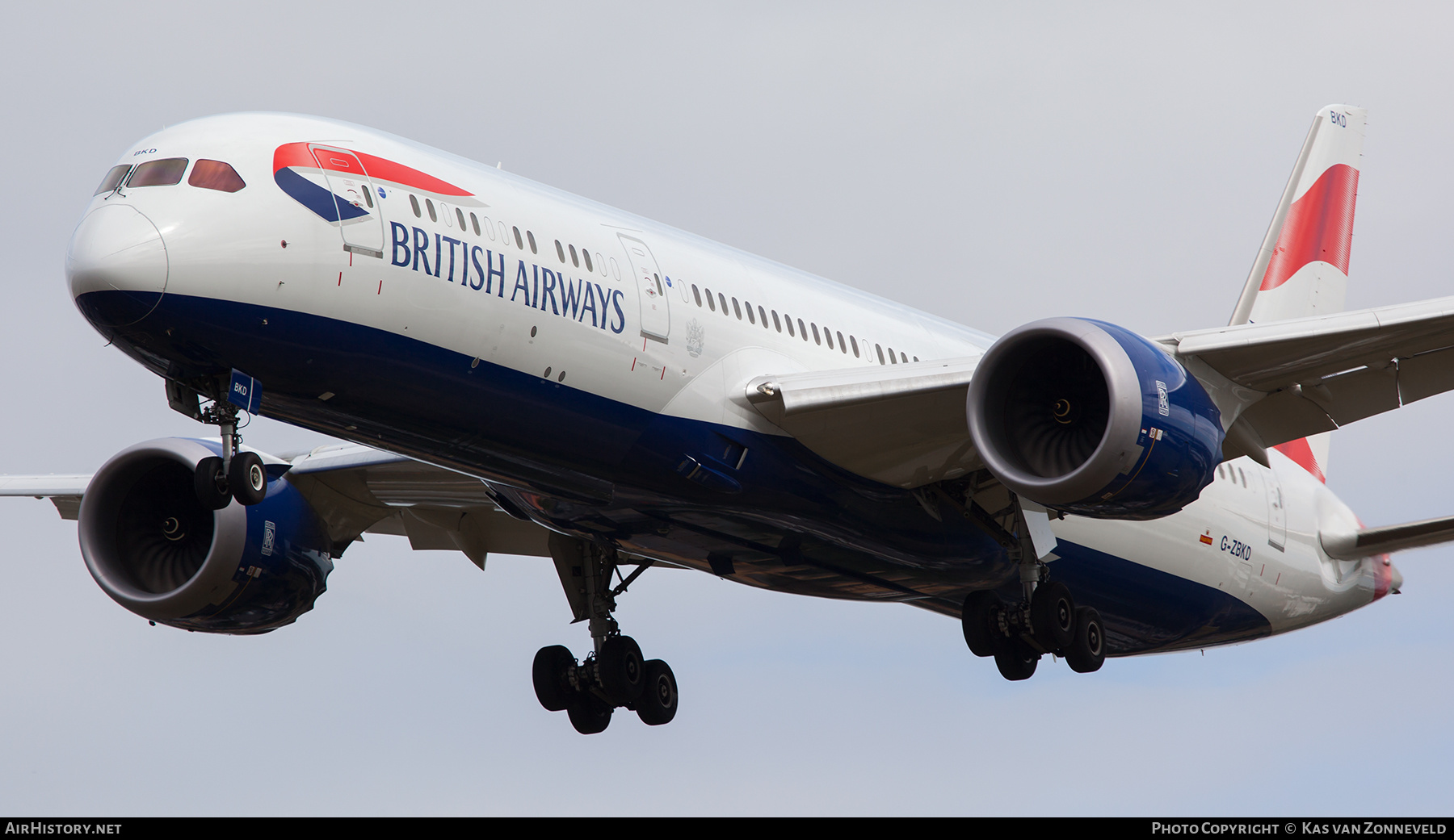 Aircraft Photo of G-ZBKD | Boeing 787-9 Dreamliner | British Airways | AirHistory.net #418341