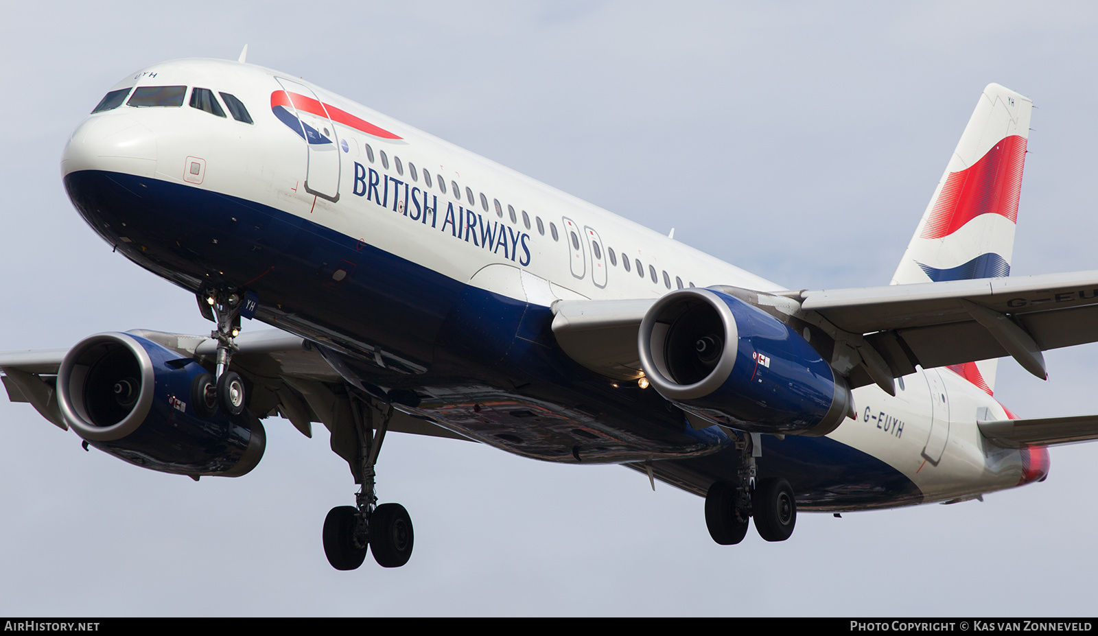 Aircraft Photo of G-EUYH | Airbus A320-232 | British Airways | AirHistory.net #418357