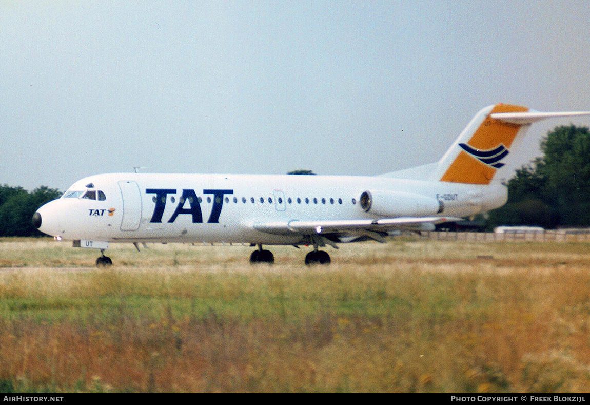 Aircraft Photo of F-GDUT | Fokker F28-2000 Fellowship | TAT European Airlines | AirHistory.net #418363