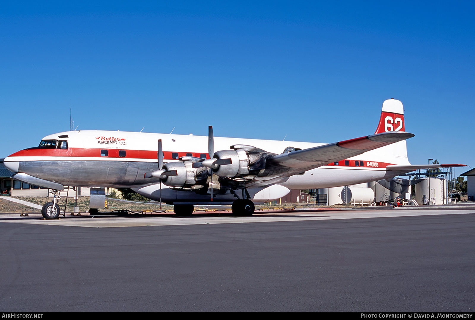 Aircraft Photo of N401US | Douglas DC-7/AT | Butler Aircraft | AirHistory.net #418368