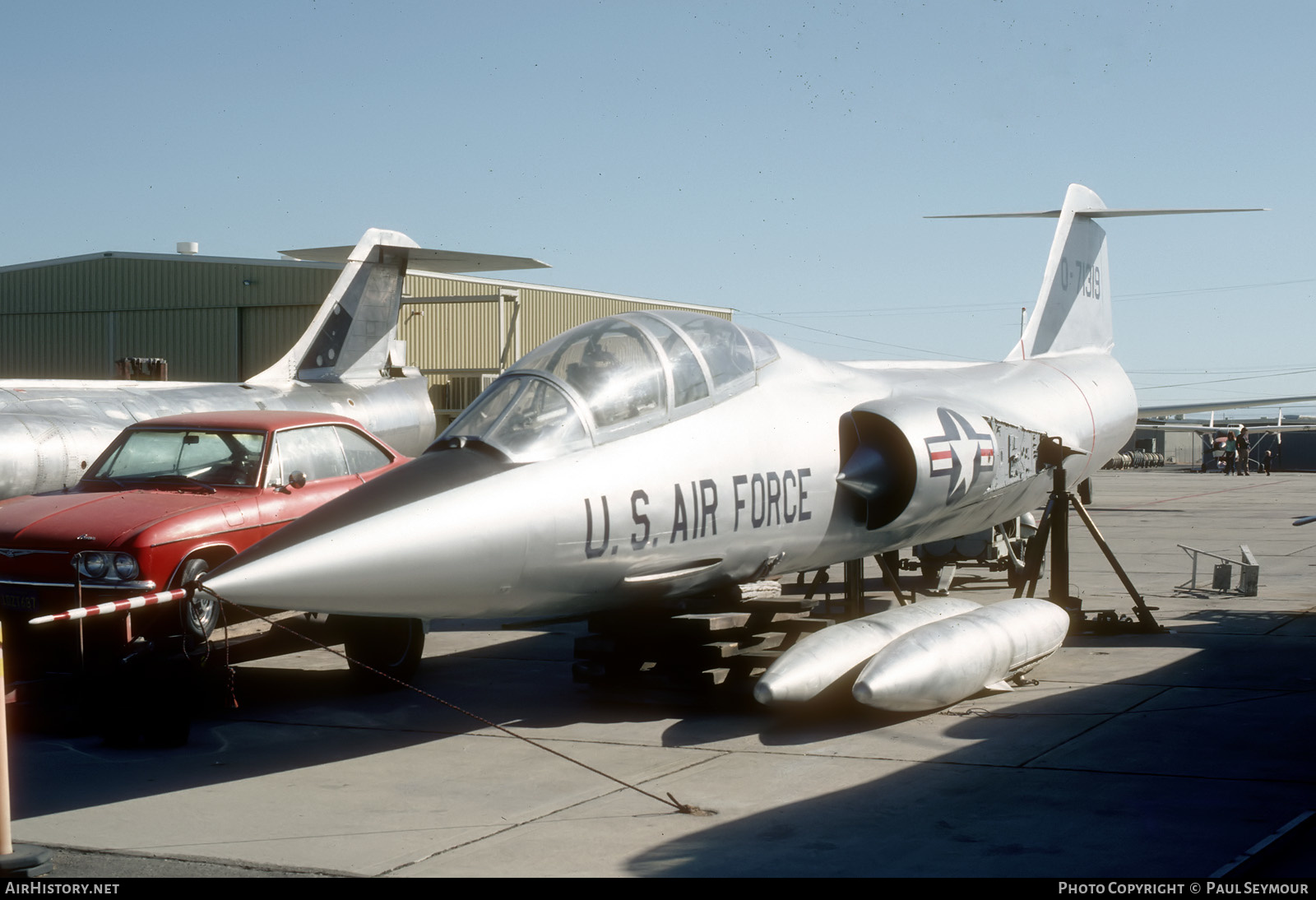 Aircraft Photo of 57-1319 / 0-71319 | Lockheed F-104D Starfighter | USA - Air Force | AirHistory.net #418375