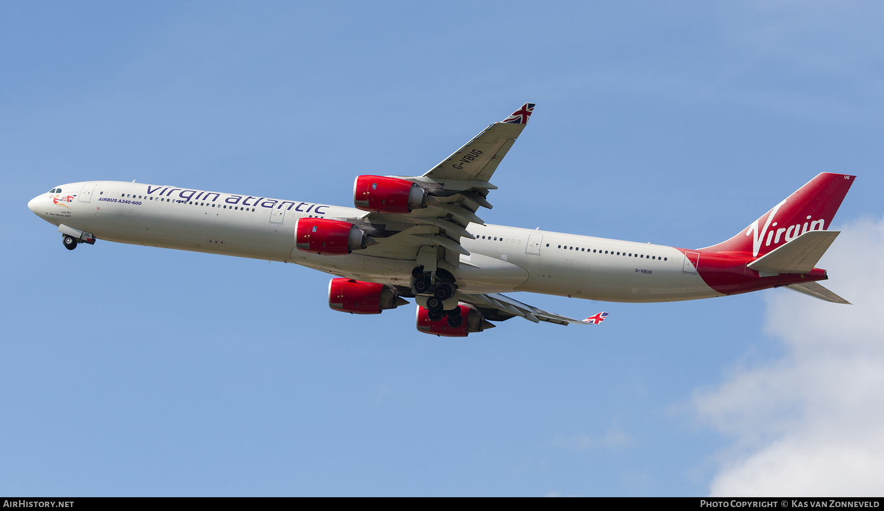 Aircraft Photo of G-VBUG | Airbus A340-642 | Virgin Atlantic Airways | AirHistory.net #418377