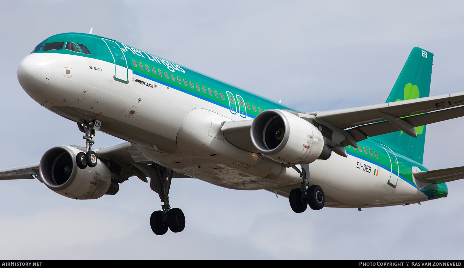 Aircraft Photo of EI-DEB | Airbus A320-214 | Aer Lingus | AirHistory.net #418395