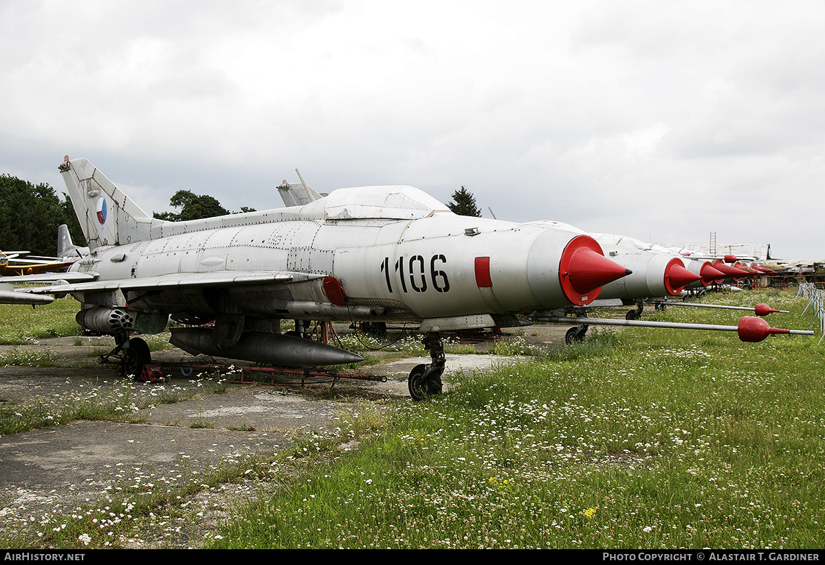 Aircraft Photo of 1106 | Aero S-106 (MiG-21F-13) | Czechoslovakia - Air Force | AirHistory.net #418396
