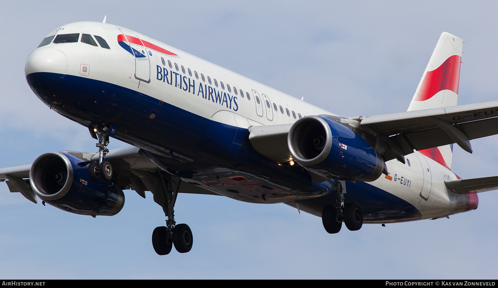Aircraft Photo of G-EUYI | Airbus A320-232 | British Airways | AirHistory.net #418397
