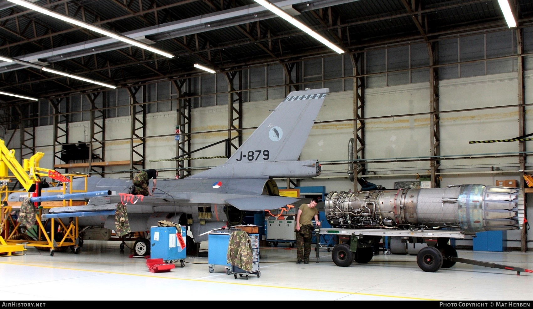 Aircraft Photo of J-879 | General Dynamics F-16AM Fighting Falcon | Netherlands - Air Force | AirHistory.net #418398