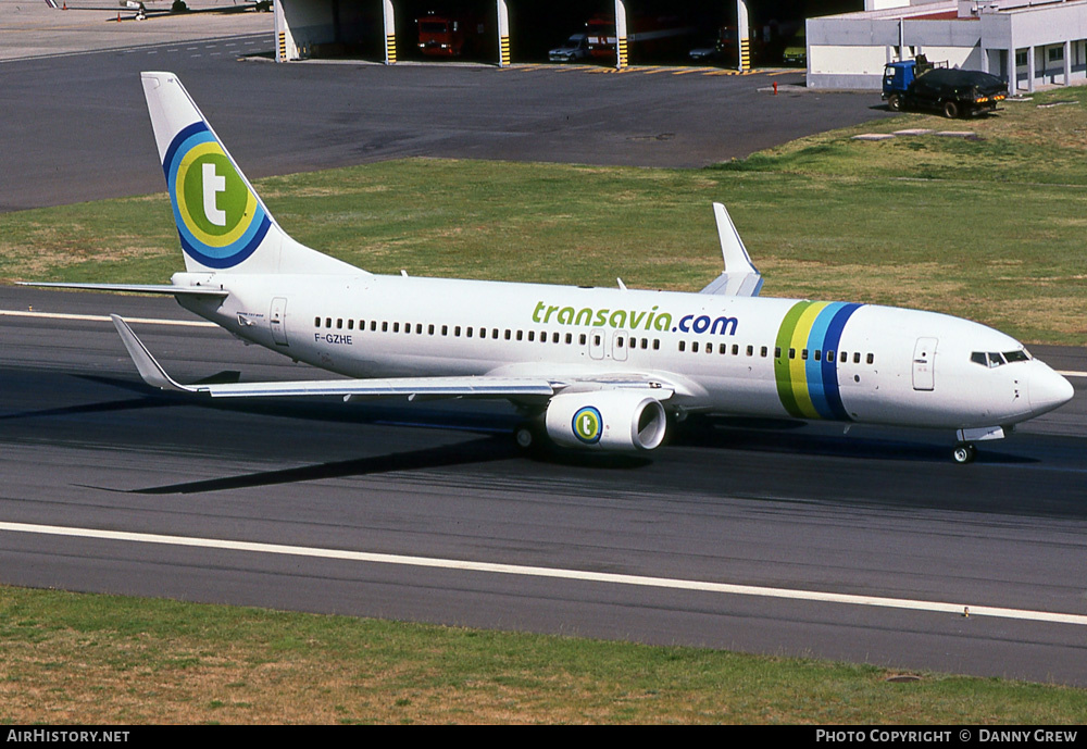 Aircraft Photo of F-GZHE | Boeing 737-8K2 | Transavia | AirHistory.net #418401