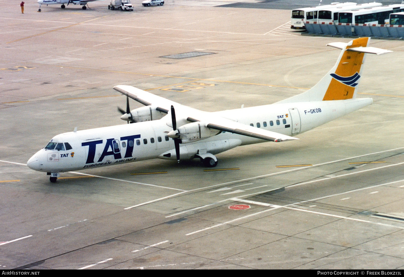 Aircraft Photo of F-GKOB | ATR ATR-72-202 | TAT European Airlines | AirHistory.net #418409